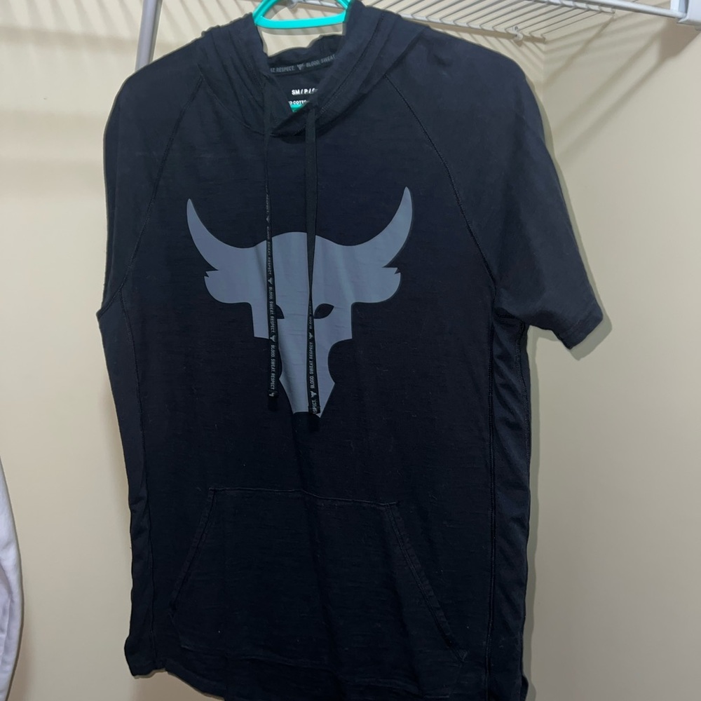Under Armor short sleeve hoodie